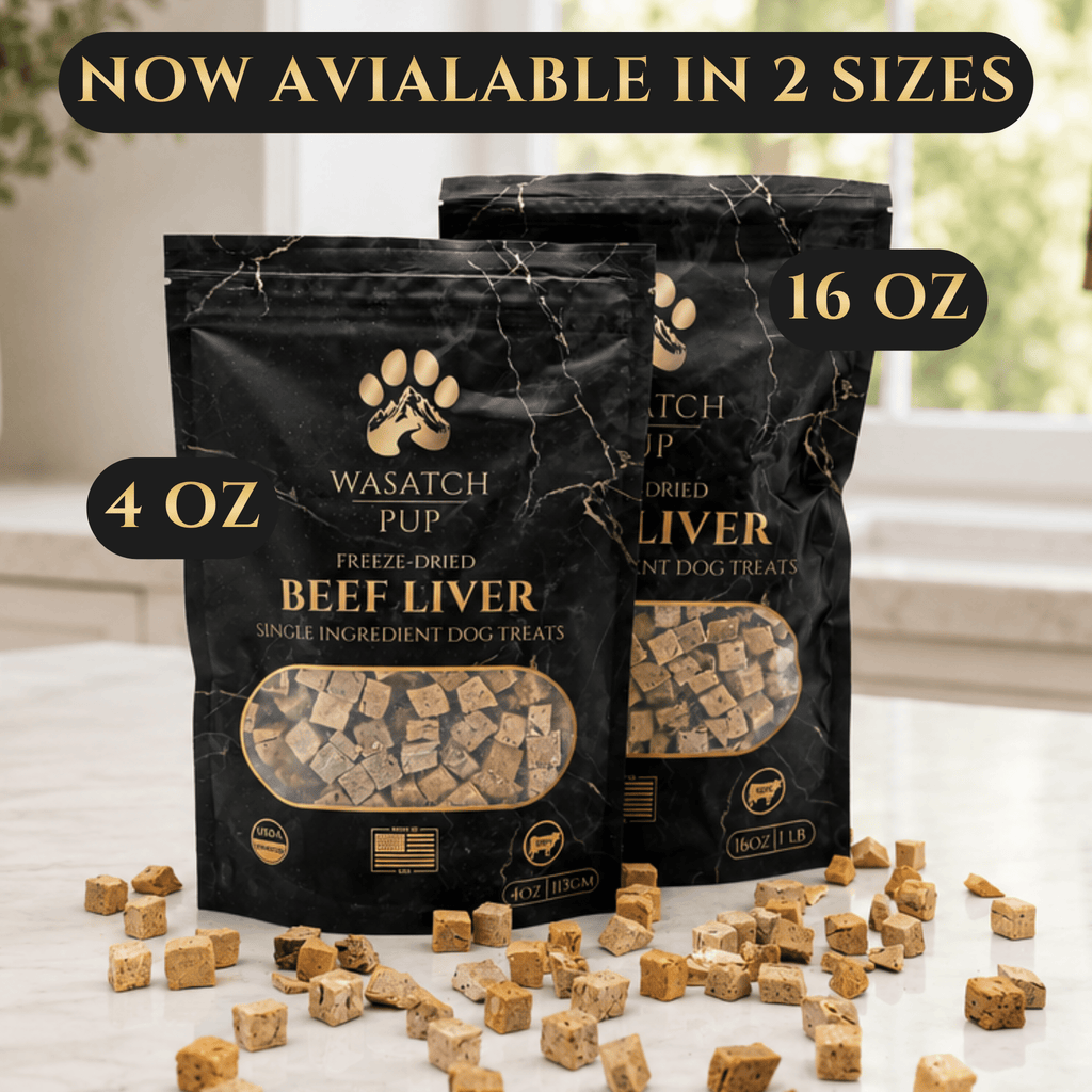 Freeze-Dried Beef Liver Dog Treats