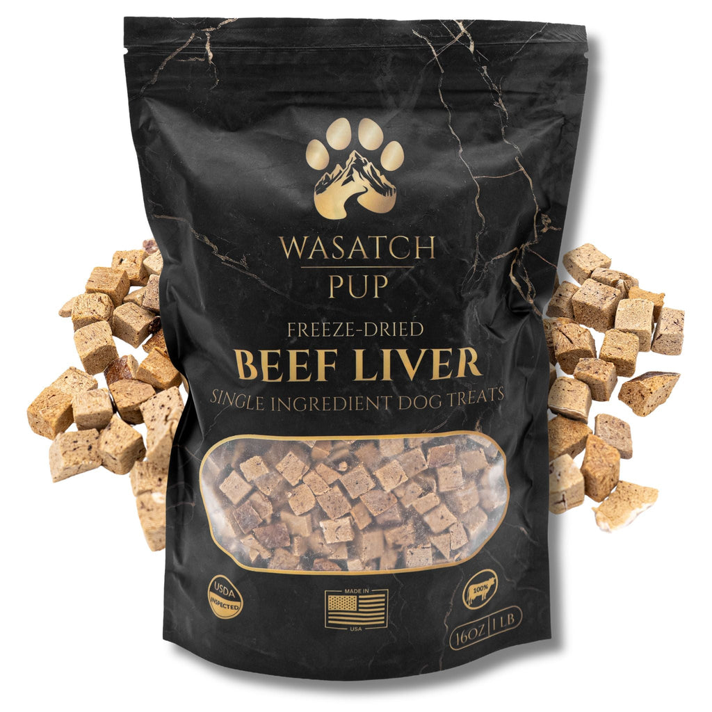 Freeze-Dried Beef Liver Dog Treats